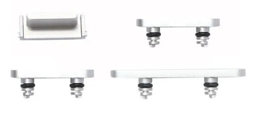 [X4194] （取り寄せ品 ）iPhone12 サイドボタンセット 白