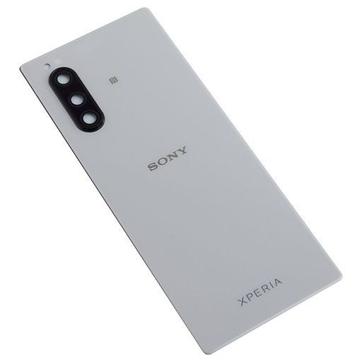 [X4195背面パネル｜バッテリーカバー｜バックカバー] Xperia 5 バックパネル グレー