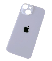 [X4207背面パネル/バッテリーカバー/バックカバー/バックプレート] iPhone 14 バックガラスのみ パープル