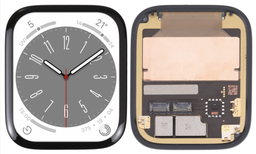 [X4293液晶/LCD] Apple Watch Series 8・45mm フロントパネル 黒