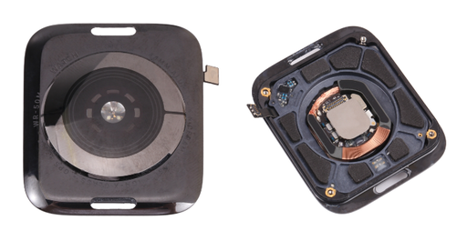 [X4395バッテリーカバー] Apple Watch Series 4・44mm バックシェル 黒 4G