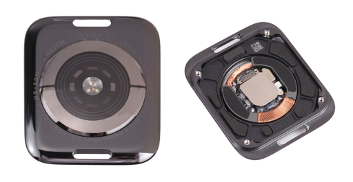 [X4396バッテリーカバー] Apple Watch Series 5・40mm バックシェル 黒 GPS