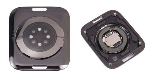 [X4401バッテリーカバー] Apple Watch Series 6・44mm バックシェル 黒 GPS