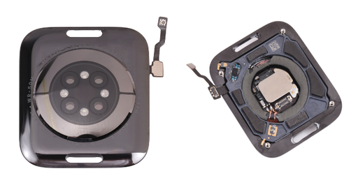 [X4402バッテリーカバー] （取り寄せ品）Apple Watch Series 6・40mm バックシェル 黒 4G