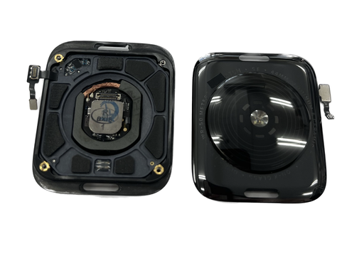 [X4407バッテリーカバー] Apple Watch SE （第1世代）・44mm バックシェル 黒 4G