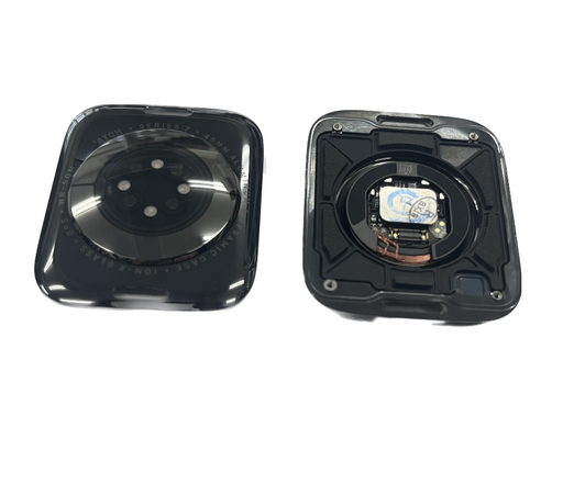 [X4409バッテリーカバー] Apple Watch Series 7・45mm バックシェル 黒 GPS