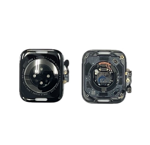 [X4410バッテリーカバー] （取り寄せ品）Apple Watch Series 7・41mm バックシェル 黒 4G