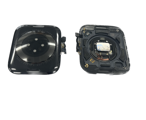[X4419バッテリーカバー] （取り寄せ品）Apple Watch Series 8・45mm バックシェル 黒 4G