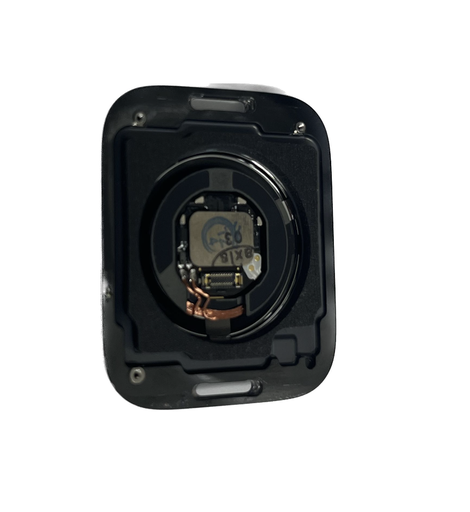 [X4421バッテリーカバー] （取り寄せ品）Apple Watch Series 9・45mm バックシェル 黒 GPS
