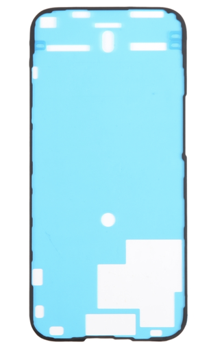 [X4485防水シール] iPhone 15Pro パネルシール  5枚セット 黒