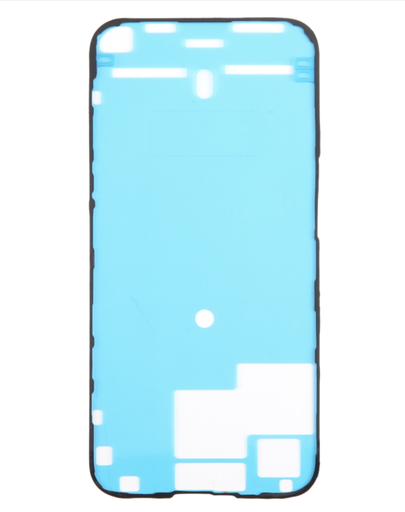 [X4486防水シール] iPhone 15Pro Max パネルシール  5枚セット 黒