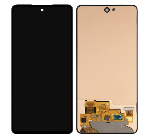 [X4519液晶｜LCD] Galaxy A52 4G｜5G（SC-53B｜A525｜A526） フロントパネル黒 ｜OLED再生品