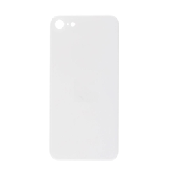 [(取り寄せ品) X4542 背面パネル/バッテリーカバー/バックカバー/バックプレート] iPhone SE2 バックガラスのみ 白
