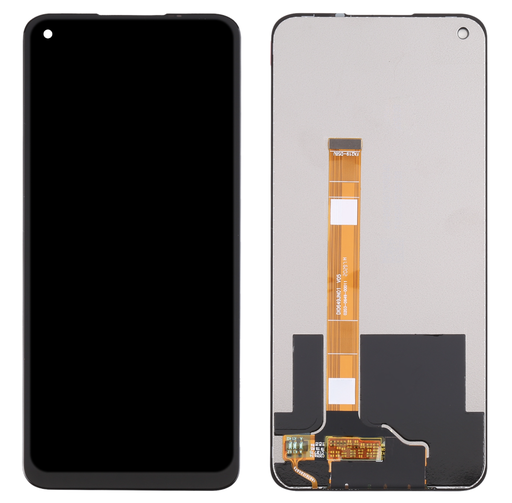 [X4551タッチパネル｜フロントガラス] OPPO A72 5G  フロントパネル 黒｜再生品