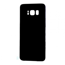 [X3233背面パネル/バッテリーカバー/バックカバー/バックプレート] Galaxy S8+ バックパネル 黒