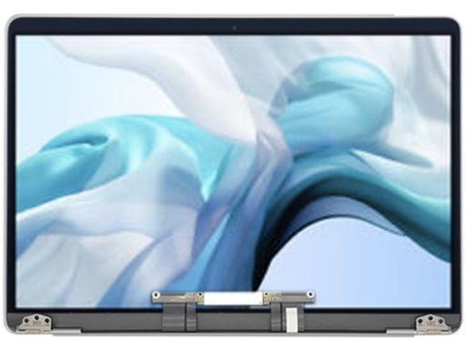 [ M2003 フルLCDスクリーン] （取り寄せ品）MacBook Air 13.3 inch A1932 （2018） 液晶 一体型（枠付） グレー ｜純正組立品