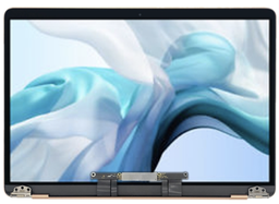 [(取り寄せ品) M2004 フルLCDスクリーン] MacBook Air 13.3 inch A1932 (2018) 液晶 一体型(枠付) 金