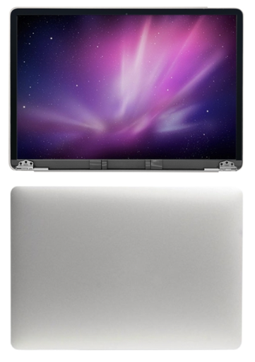 [ M2008 フルLCDスクリーン] （取り寄せ品 ）MacBook Air 13.3 inch  A2179 （2020） 液晶 一体型（枠付） 銀 ｜純正組立品