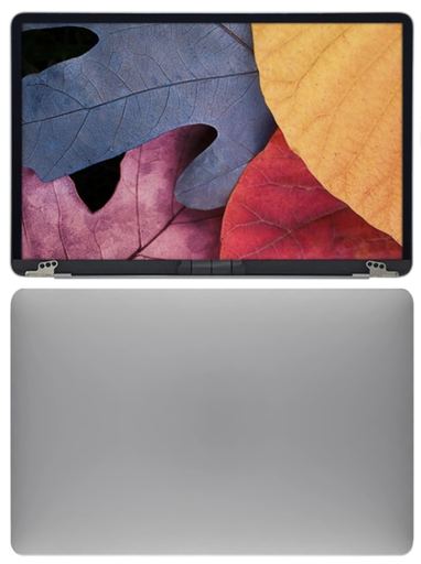 [ M2015 フルLCDスクリーン] （取り寄せ品）MacBook Retina 12 inch A1534 （2015-2017） 液晶 一体型（枠付） グレー ｜純正組立品