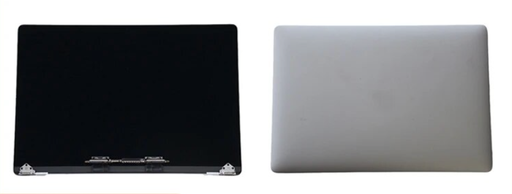 [ M2025 フルLCDスクリーン] （取り寄せ品 ）MacBook Pro 15.4 inch A1990 （2018） 液晶 一体型（枠付）  銀 ｜純正組立品