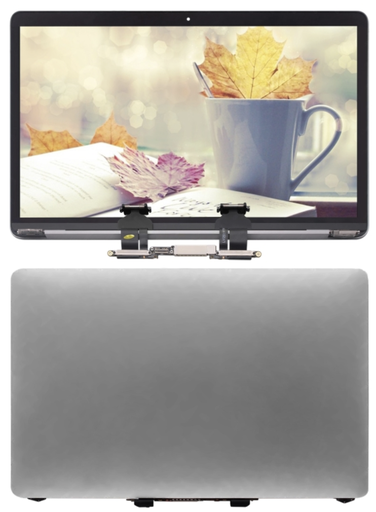 [ M2029 フルLCDスクリーン] （取り寄せ品）MacBook Pro 13.3 inch  A2251 （2020） 液晶 一体型（枠付） グレー ｜純正組立品