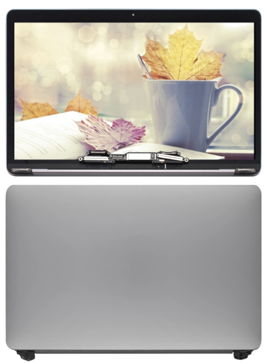 [ M2033 フルLCDスクリーン] （取り寄せ品）MacBook Pro 13.3 inch  A2289 （2020） 液晶 一体型（枠付） グレー ｜純正組立品