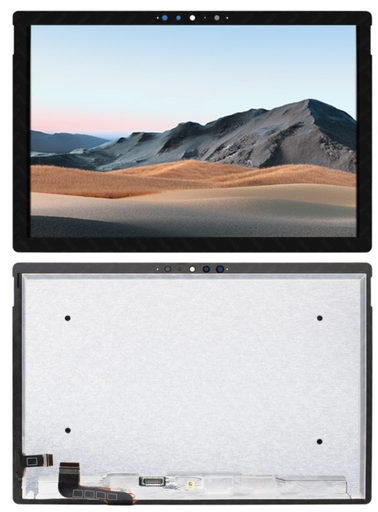 [X4595液晶｜LCD] （取り寄せ品）Surface Book3 フロントパネル 黒 （13.5ｲﾝﾁ） 再生品