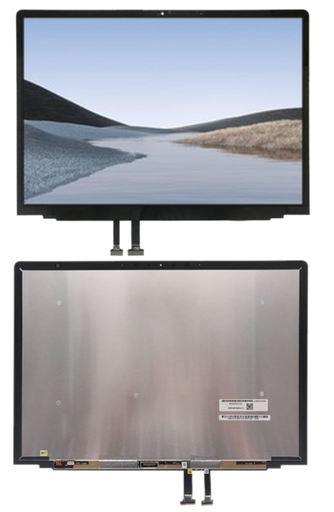 [X4597液晶｜LCD]  Surface Laptop3｜4｜5 フロントパネル 黒 （15ｲﾝﾁ） 再生品
