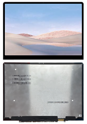 [ X4598 液晶｜LCD] Surface Laptop Go｜Go 2 （1943｜2013） フロントパネル （12.5ｲﾝｲ）  黒｜再生品