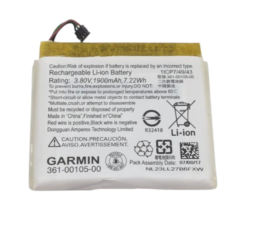 [X4611電池] （取り寄せ品）Garmin Edge 1030 GPS バッテリー