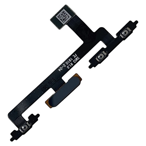 [X4692スリープ｜ボリュームボタンケーブル] Xperia 10 電源｜音量｜指紋ボタンケーブル 黒