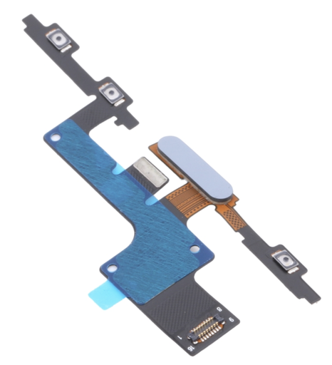 [X4698スリープ｜ボリュームボタンケーブル] （取り寄せ品 ）Xperia 10 Plus｜ XA3 Ultra 電源｜音量｜指紋ボタンケーブル 銀