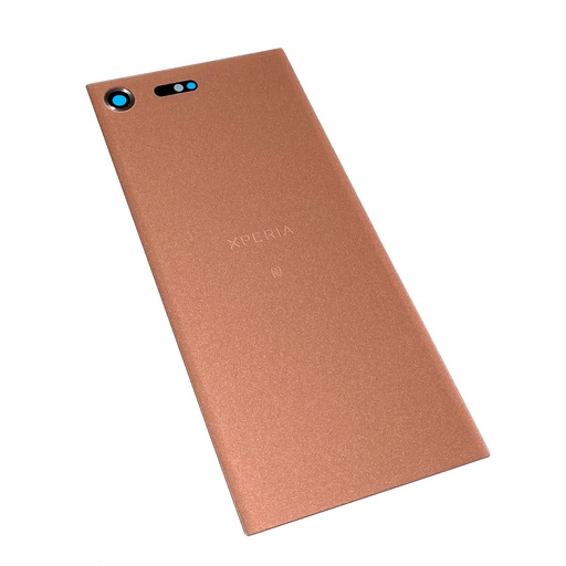 [ X4730 背面パネル｜バッテリーカバー｜バックカバー] （取り寄せ品 ）Xperia XZ Premium バックパネル ブロンズピンク
