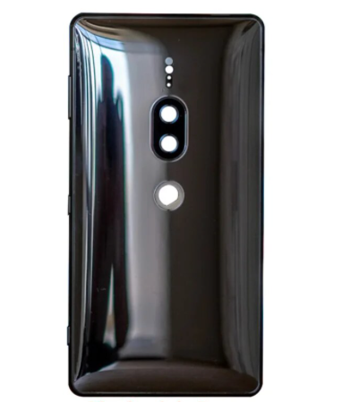 [ X4733 背面パネル｜バッテリーカバー｜バックカバー] （取り寄せ品 ）Xperia XZ2 Premium バックパネル 黒