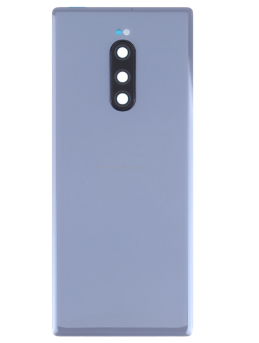 [ X4736 背面パネル｜バッテリーカバー｜バックカバー] Xperia 1｜XZ4 バックパネル グレー
