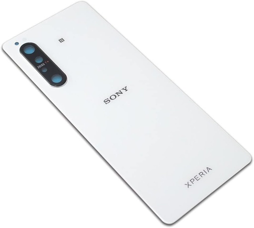 [ X4737 背面パネル｜バッテリーカバー｜バックカバー] Xperia 1 II バックパネル 白