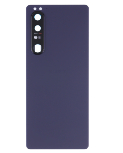 [ X4740 背面パネル｜バッテリーカバー｜バックカバー] Xperia 1 Ⅲ バックパネル パープル
