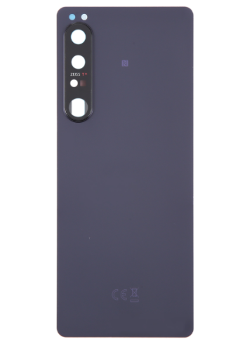 [ X4744 背面パネル｜バッテリーカバー｜バックカバー] Xperia 1 IV バックパネル パープル