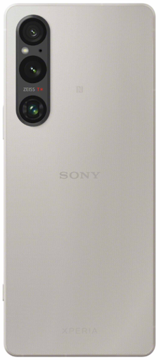 [ X4746 背面パネル｜バッテリーカバー｜バックカバー] Xperia 1 V バックパネル プラチナシルバー
