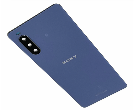 [ X4759 背面パネル｜バッテリーカバー｜バックカバー] Xperia 10 Ⅲ｜10 Ⅲ Lite バックパネル 青