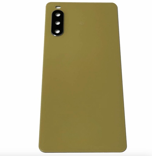 [ X4760 背面パネル｜バッテリーカバー｜バックカバー] （取り寄せ品 ）Xperia 10 Ⅲ｜10 Ⅲ Lite バックパネル イエロー