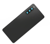 [ X4765 背面パネル｜バッテリーカバー｜バックカバー] Xperia 10 V バックパネル 黒