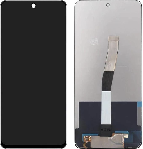 [X4772液晶｜LCD] Xiaomi Redmi Note 9S｜Note 9 Pro 4G フロントパネル 黒｜再生品