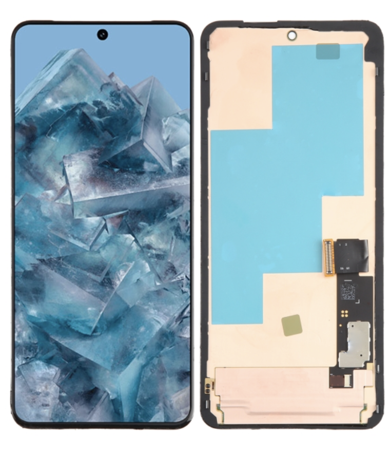 For （取り寄せ品 ）Google Pixel 8Pro フロントパネル 黒 (フレーム