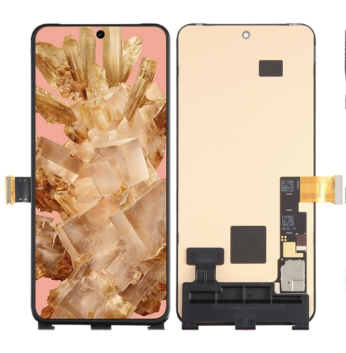 [X4801液晶｜LCD] Google Pixel 8 フロントパネル 黒 ｜OLED純正組立品