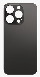 [X4817背面パネル/バッテリーカバー/バックカバー/バックプレート] iPhone 14Pro Max バックガラスのみ スペースブラック
