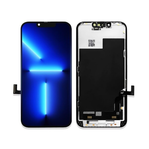 [X4830互換パネル｜液晶] iPhone 13 フロントパネル 黒｜互換品（SoftOLED）