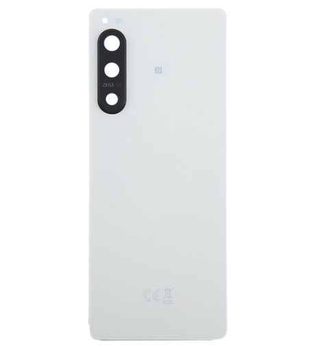 [X4865背面パネル｜バッテリーカバー｜バックカバー] Xperia 5 Ⅳ バックパネル 白