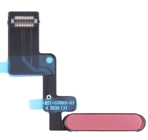 [ X4896 スリープボタンケーブル] （取り寄せ品 ）iPad 2022 （第10世代）｜iPad (A16) 2025 電源&指紋ボタンケーブル ピンク 互換品