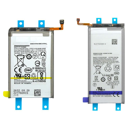 [X4873電池] Galaxy Z Fold4 5G バッテリー 2枚セット